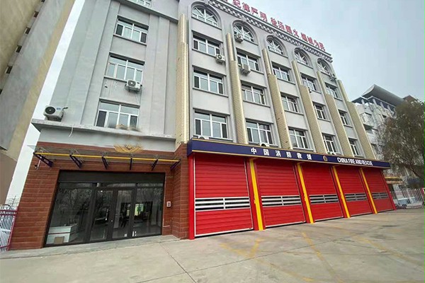 消防站硬质快速门