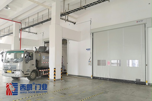 拉链式常州快速门