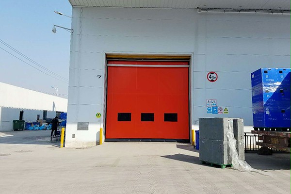 大面积厂房叉车通道地磁感应堆积式快速门 大面积厂房叉车通道地磁感应堆积式快速门