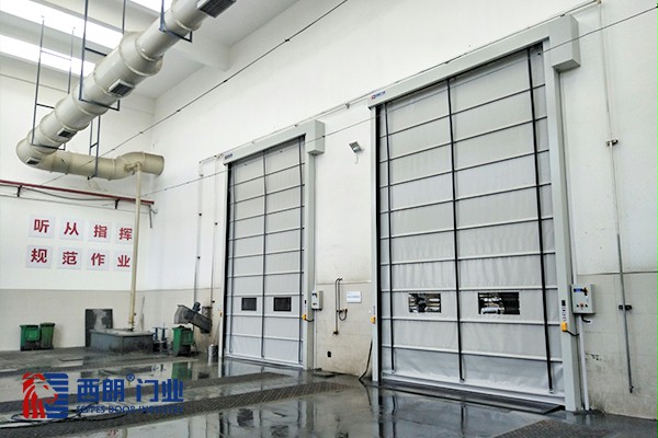 堆积式快速卷帘门