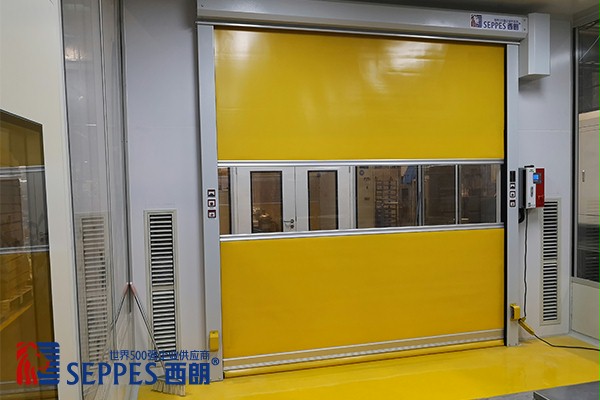 生产车间地磁感应快速卷帘门 生产车间地磁感应快速卷帘门