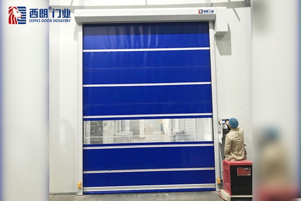零配件生产车间快速卷帘门