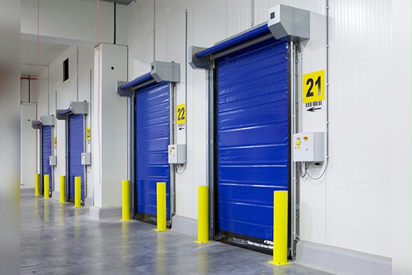 双轴冷库保温快速卷帘门