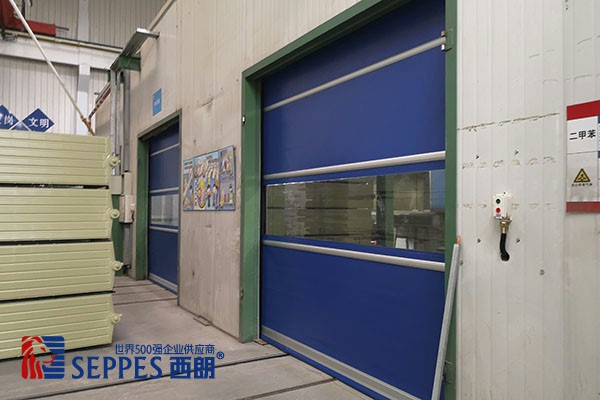 电子工厂生产车间快速门1 电子工厂生产车间快速门