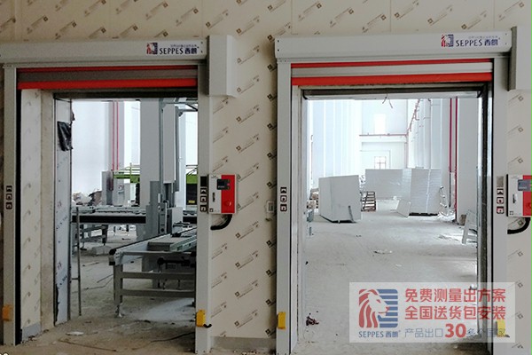 物流通道多门互锁快速卷帘门1 物流通道多门互锁快速卷帘门