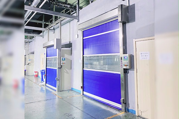 净化车间洁净区常用的快速门2 净化车间洁净区常用的快速门