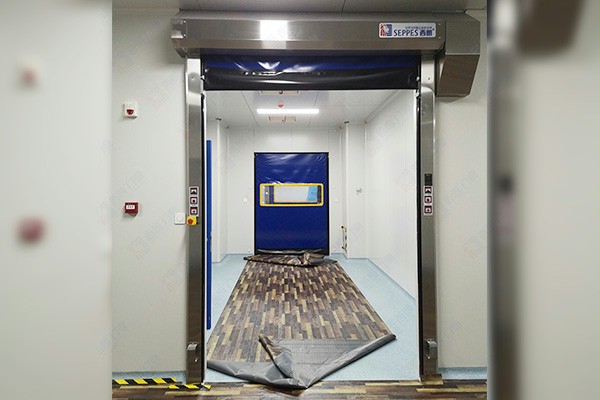 与迪纳科同款的洁净室拉链快速卷帘门 与迪纳科同款的洁净室拉链快速卷帘门