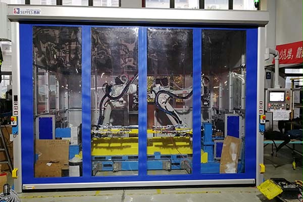 焊装线工作站快速卷帘门