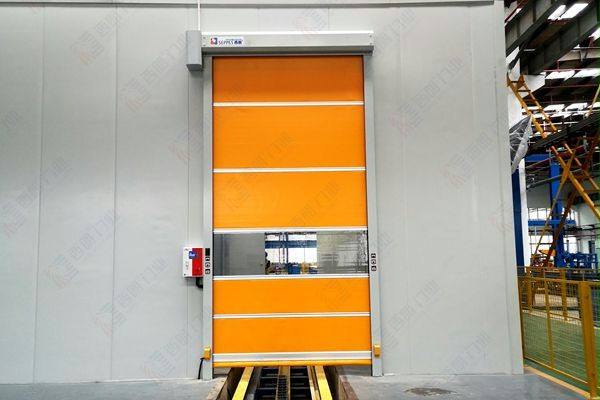 机器人设备间AGV联动快速门