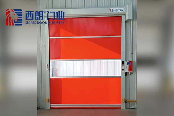 高分子材料车间内部快速门