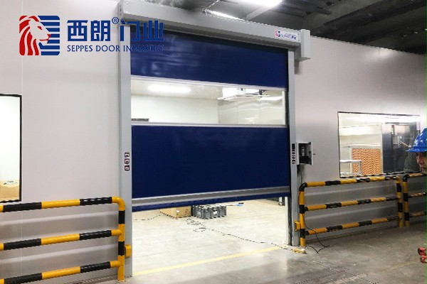 汽车工厂焊装车间快速卷帘门