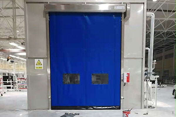 装配线淋雨室拉链快速门1 装配线淋雨室拉链快速门