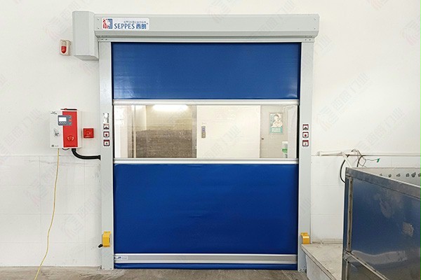 仲景食品工厂内部车间快速卷帘门 仲景食品工厂内部车间快速卷帘门